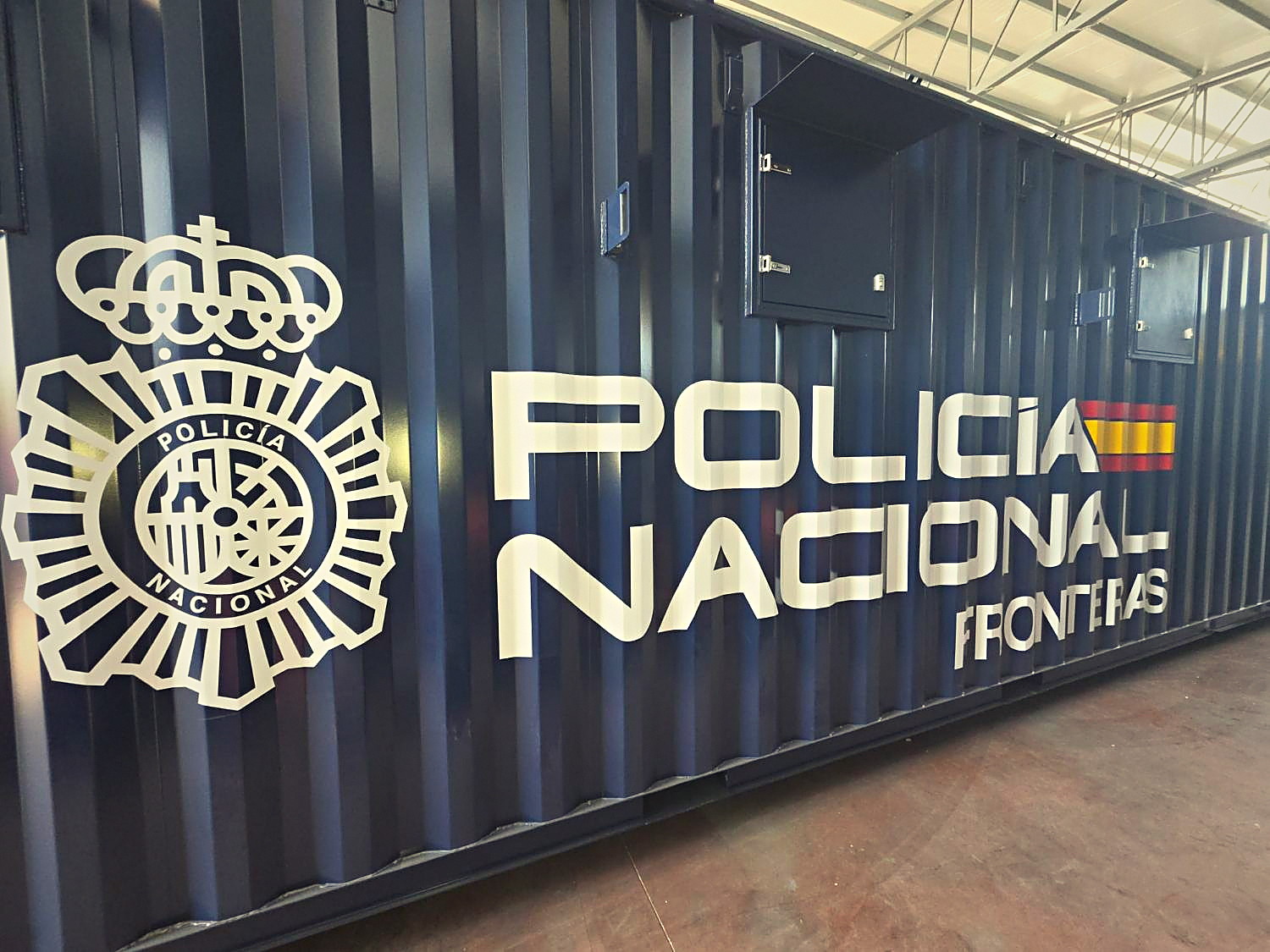 Contenedor Policía Nacional Fronteras